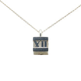 ティファニー アトラス キューブ ネックレス SV925 シルバー レディース TIFFANY&Co. 【中古】
